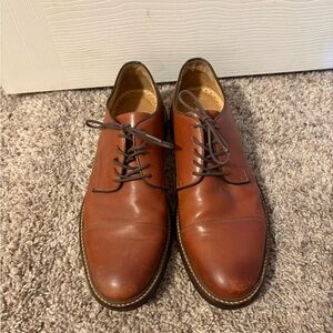 Bass Tan Leather Men's Derbys
